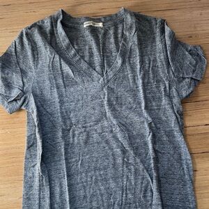 Marine Layer Gray V-Neck Shirt